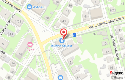 Магазин цветов Камелия на улице Станиславского на карте