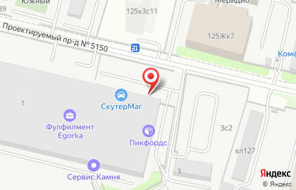 Интернет-магазин детской мебели Gandylyan в Днепропетровском проезде на карте