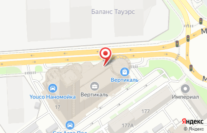 Компания Европлан на Московском шоссе на карте