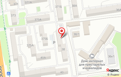 Рекламно-производственная компания Небоскреб на Больничной улице на карте