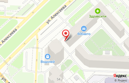 Зоомагазин Маркиз на улице Алексеева на карте