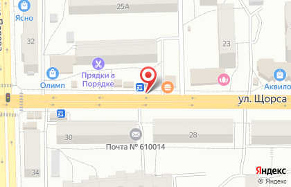Цветочный магазин в Кирове на карте