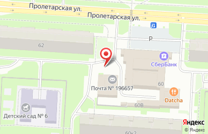 Почта Банк в Санкт-Петербурге на карте