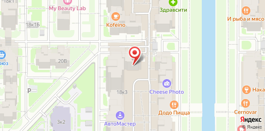 Салон красоты Лайм в Балтийской жемчужине на карте