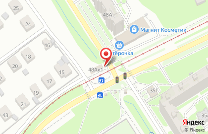 Продуктовый мини-маркет в Автозаводском районе на карте