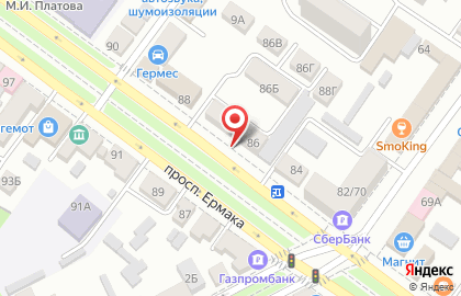 Центр красоты и здоровья Шарм в Ростове-на-Дону на карте