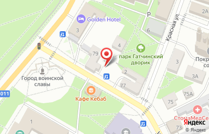 Булочная в Санкт-Петербурге на карте