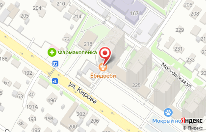 Ёбидоёби в Новосибирске на карте