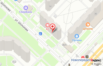Цветочный магазин в Москве на карте