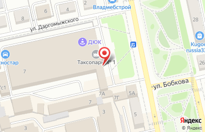 Магазин крепежных изделий на улице Чайковского на карте