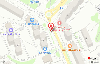 Киоск по продаже кондитерских изделий Славянский на Южной улице на карте