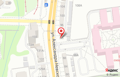 Магазин автозапчастей Люкс-Авто в Ленинградском районе на карте