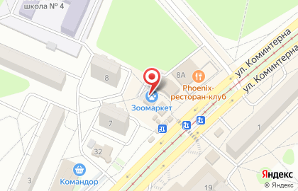 Киоск по продаже мороженого, г. Ангарск в 7-ом микрорайоне на карте