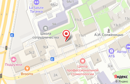 Усадьба Зубовых в Москве на карте