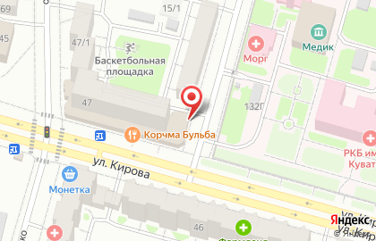 Цветочный салон 7Цветик в Кировском районе на карте