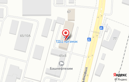 ОАО Банкомат, АКБ МОСОБЛБАНК на улице Ульяновых на карте