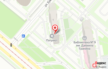 Подростково-молодежный клуб Патриот в Санкт-Петербурге на карте
