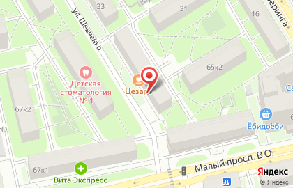 Муниципальное образование округа Гавань на карте