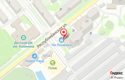 Супермаркет ТД Азимут в Дзержинском районе на карте