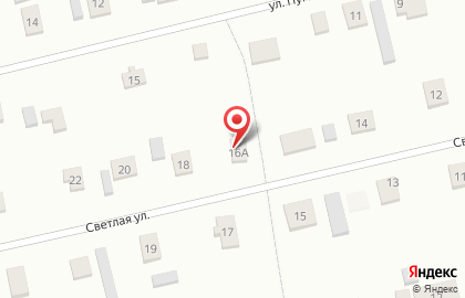 Магазин хозяйственных товаров Весенний на Светлой улице на карте