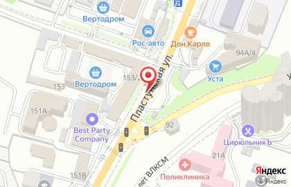 Компания по производству чулочно-носочных изделий Фабрика Носков на Пластунской улице на карте