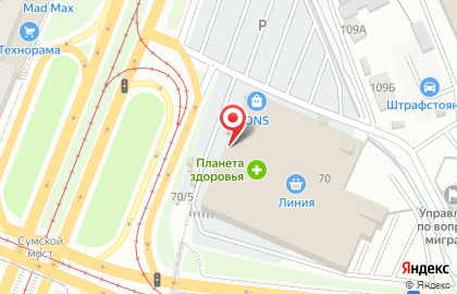 Русская оптика в Центральном районе на карте