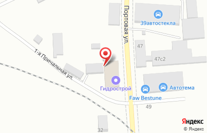 Строительная компания Гидрострой в Московском районе на карте