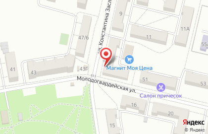 Бар в Омске на карте
