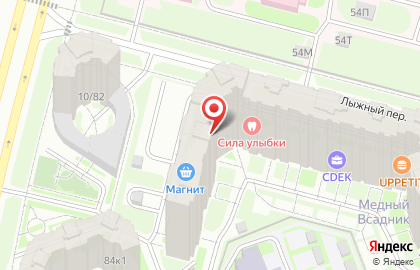 Гитарная школа №1 в Приморском районе на карте