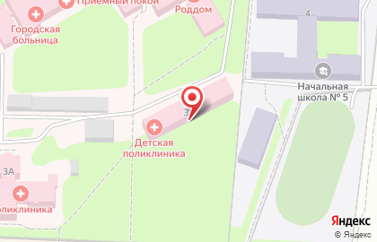 Женская консультация в Среднеуральске на карте