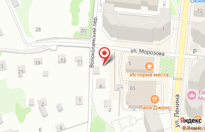 Клининговая компания ПрофКлининг на улице Морозова на карте