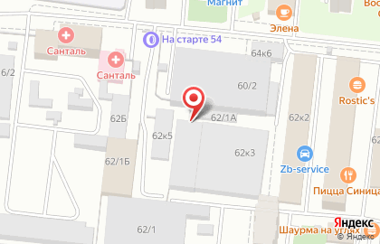 Тюнинг-центр ВнеДорог54 на карте