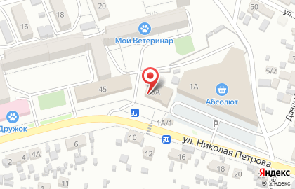 Агентство недвижимости Авангард плюс в Железнодорожном районе на карте