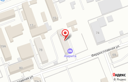 Служба эвакуации ЭвоГрупп на Ферросплавной улице на карте