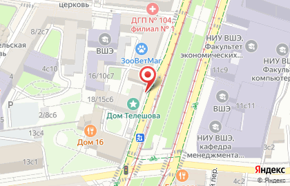 Банкомат СМП банк на метро Чкаловская на карте