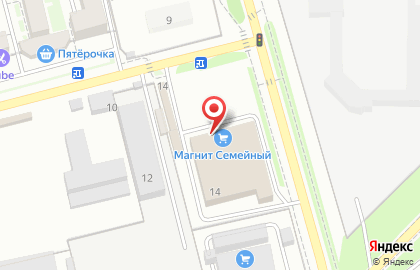 Магазин КанцПарк на Объездной улице на карте