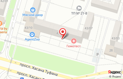 X-Studio на проспекте Сююмбике на карте
