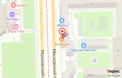 Эссенция на карте