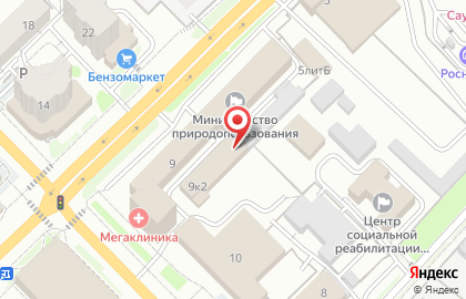 Танцевальная студия MADFLAT на улице Есенина на карте
