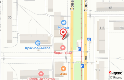 Аптека в Челябинске на карте
