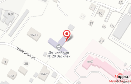 Детский сад №20, общеразвивающего вида, с. Молоково на карте