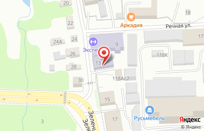 Тренажерный зал Эволюция на карте