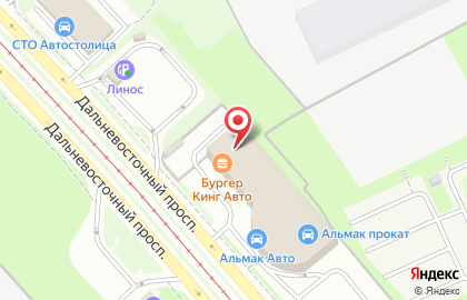 Компания по аренде авто в Невском р-не на карте