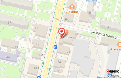 Центр мобильной связи Связной на Советском проспекте на карте