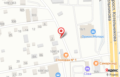 АвтоАнгел24 на проспекте Котельникова на карте