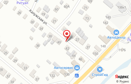 Шиномонтаж, ИП Калашникова С.В. на карте