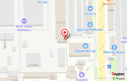 Фабрика Сайтов на проспекте Дзержинского на карте
