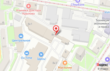 ТЕХНОМАСТЕР на улице Марата на карте