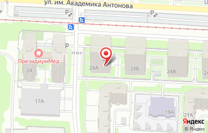 Супермаркет Пятёрочка в Ленинском районе на карте