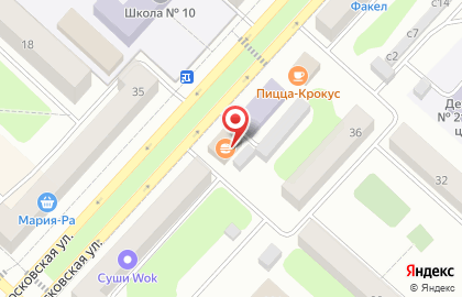 Супермаркет Снегири-4 на карте